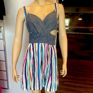 3/$20 Tlh by hype cutout dress size medium